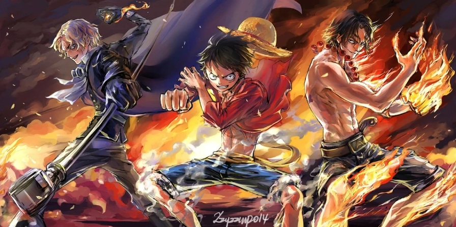 Ảnh nền máy tính Anime 3D với nhân vật nam mạnh mẽ và hiệu ứng ánh sáng
