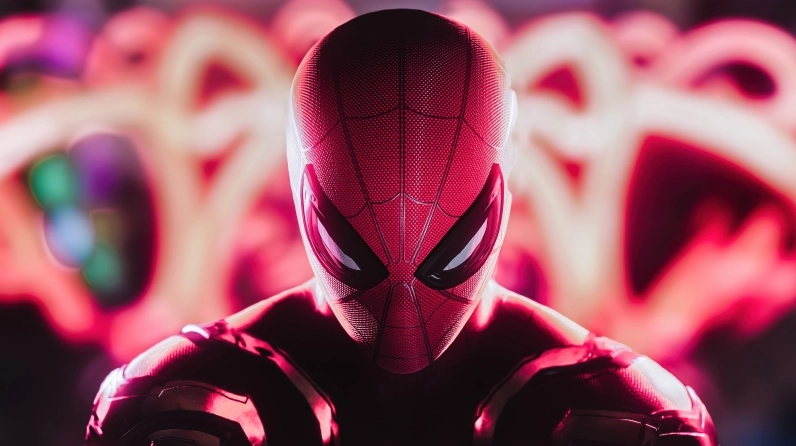 Background Spiderman cực ngầu và căng thẳng từ game Marvels Spider-Man 2