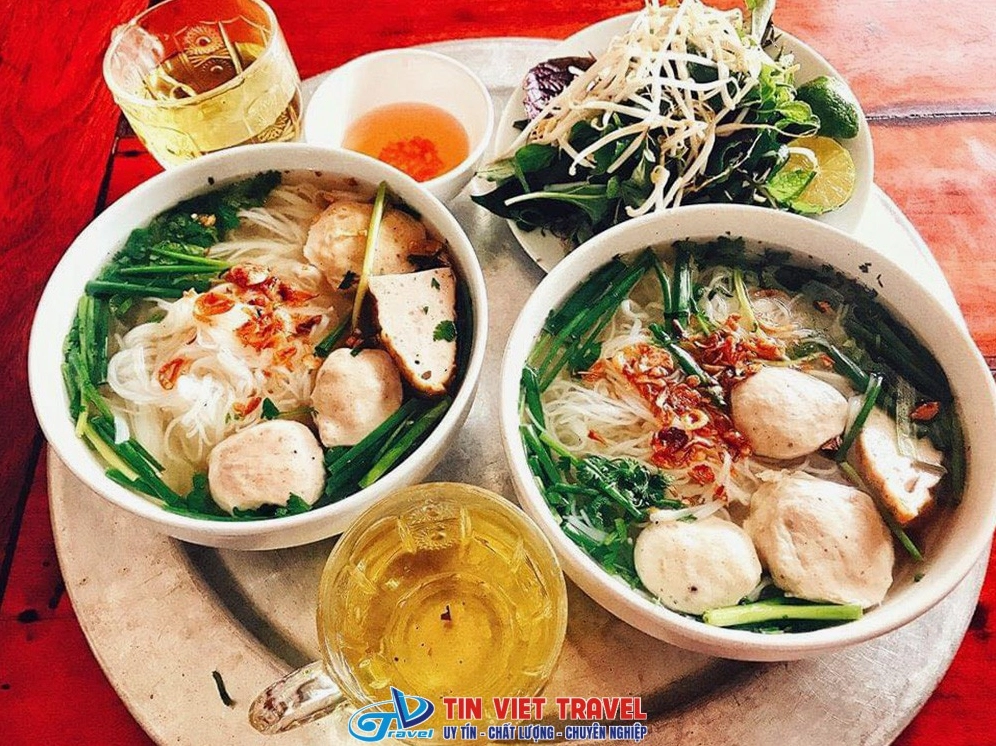 Bát bún mọc Kim Sơn thơm ngon