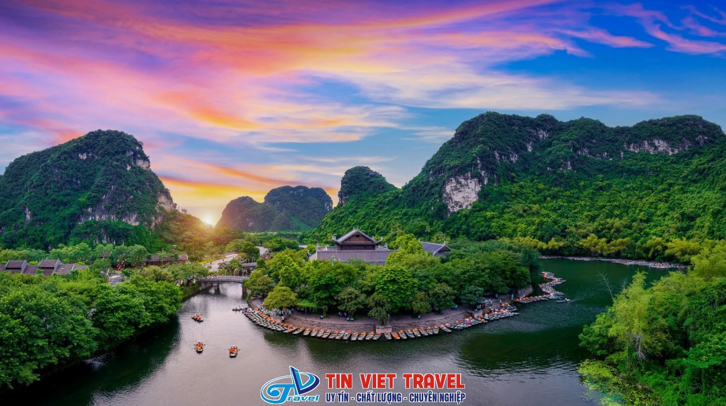 Cảnh quan yên bình tại một góc nhỏ của Tràng An