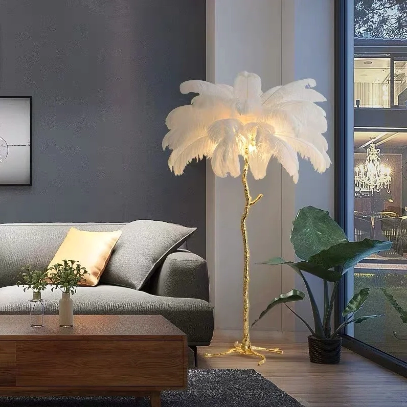 Hình nền đèn cây đứng với thiết kế thanh lịch, hiện đại
