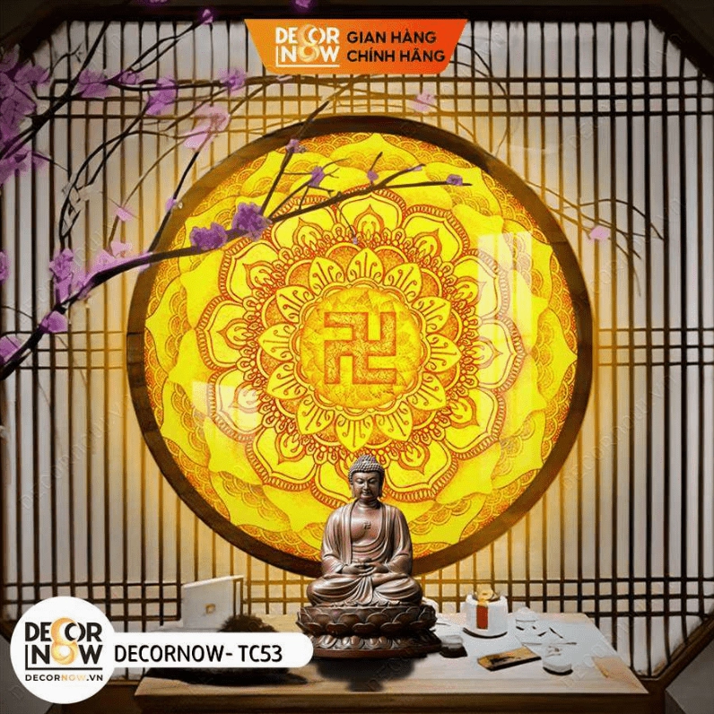 Tranh chữ Vạn cao cấp và sang trọng tại Decornow